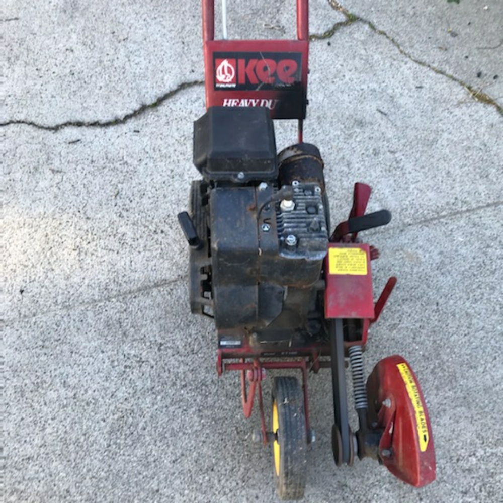 Antique grass trimmer